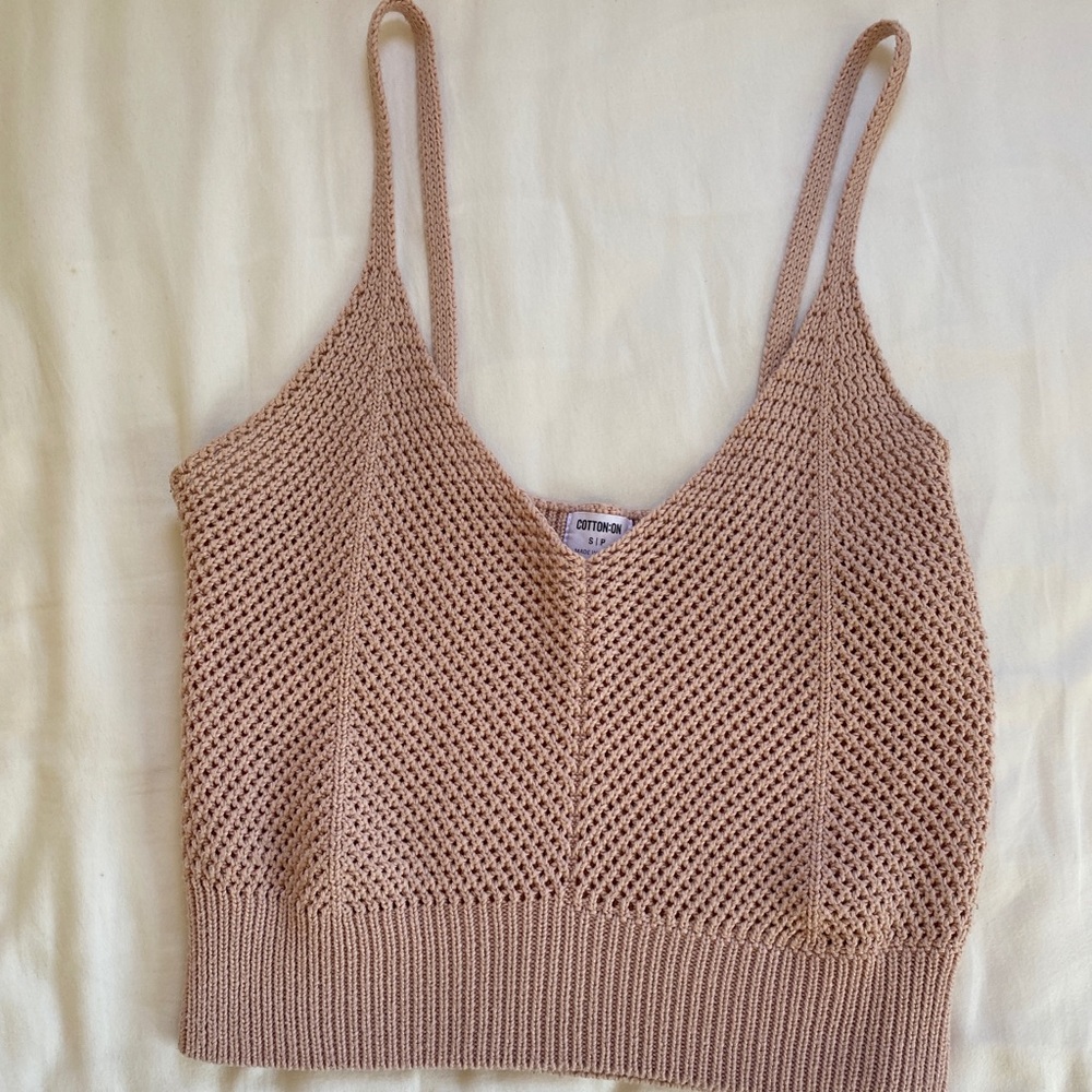 Knit Cotton:On cami